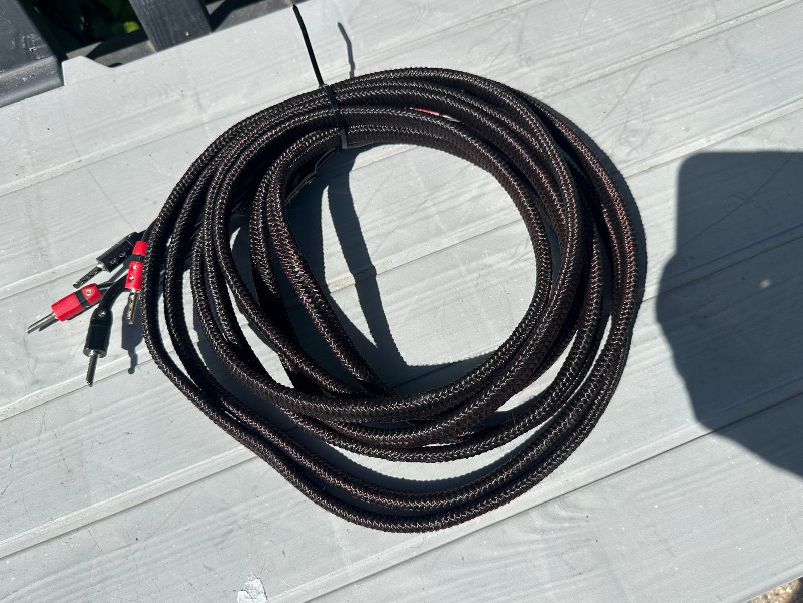 AudioQuest Rocket 33 Single-Wire Luidsprekerkabel 2x3m, Ophalen of Verzenden, AudioQuest, Luidsprekerkabel, 2 tot 5 meter