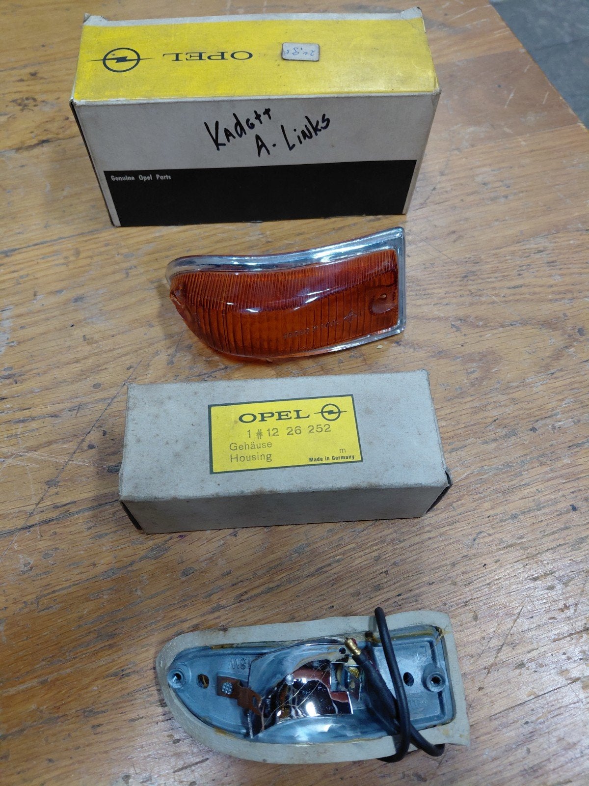 Opel kadett A knipperlicht L nieuw orgineel, Ophalen of Verzenden, Nieuw, Opel