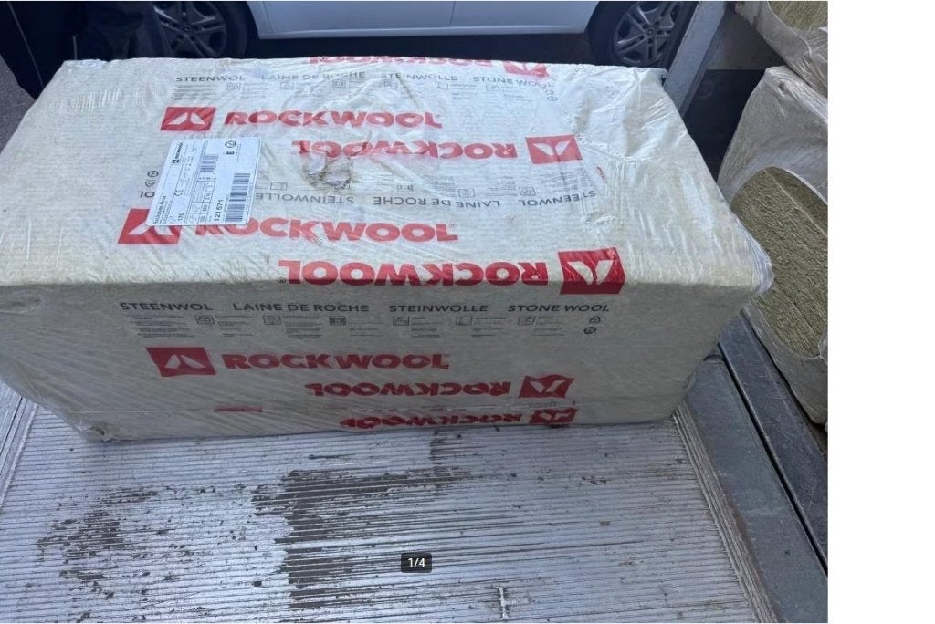 Rockwol 120x60x17 Rd-waarde 4.55, Ophalen, Dakisolatie, 12 cm of meer, Nieuw