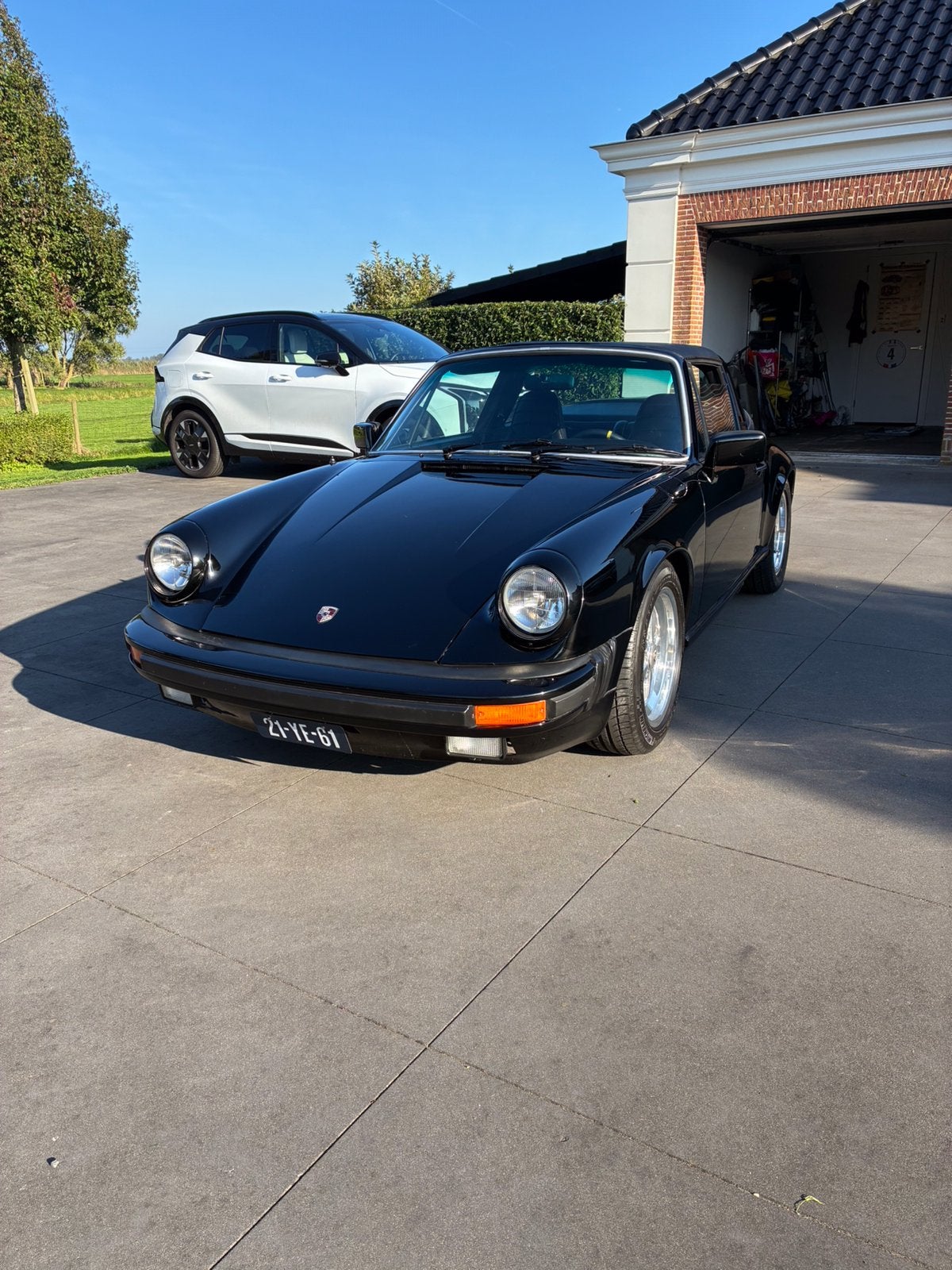 Porsche Targa 1976, Achterwielaandrijving, Zwart, Overige carrosserieën, Zwart