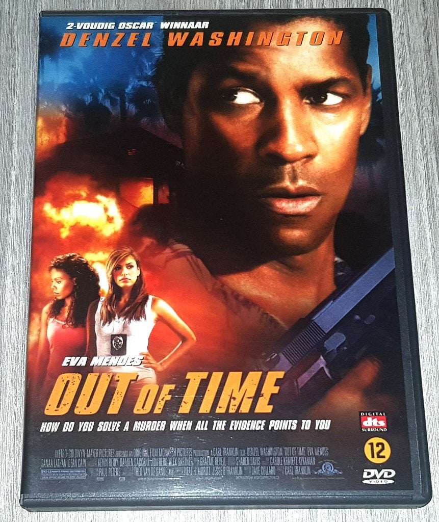 DVD Out Of Time, Vanaf 12 jaar, Ophalen of Verzenden, Zo goed als nieuw, Actiethriller