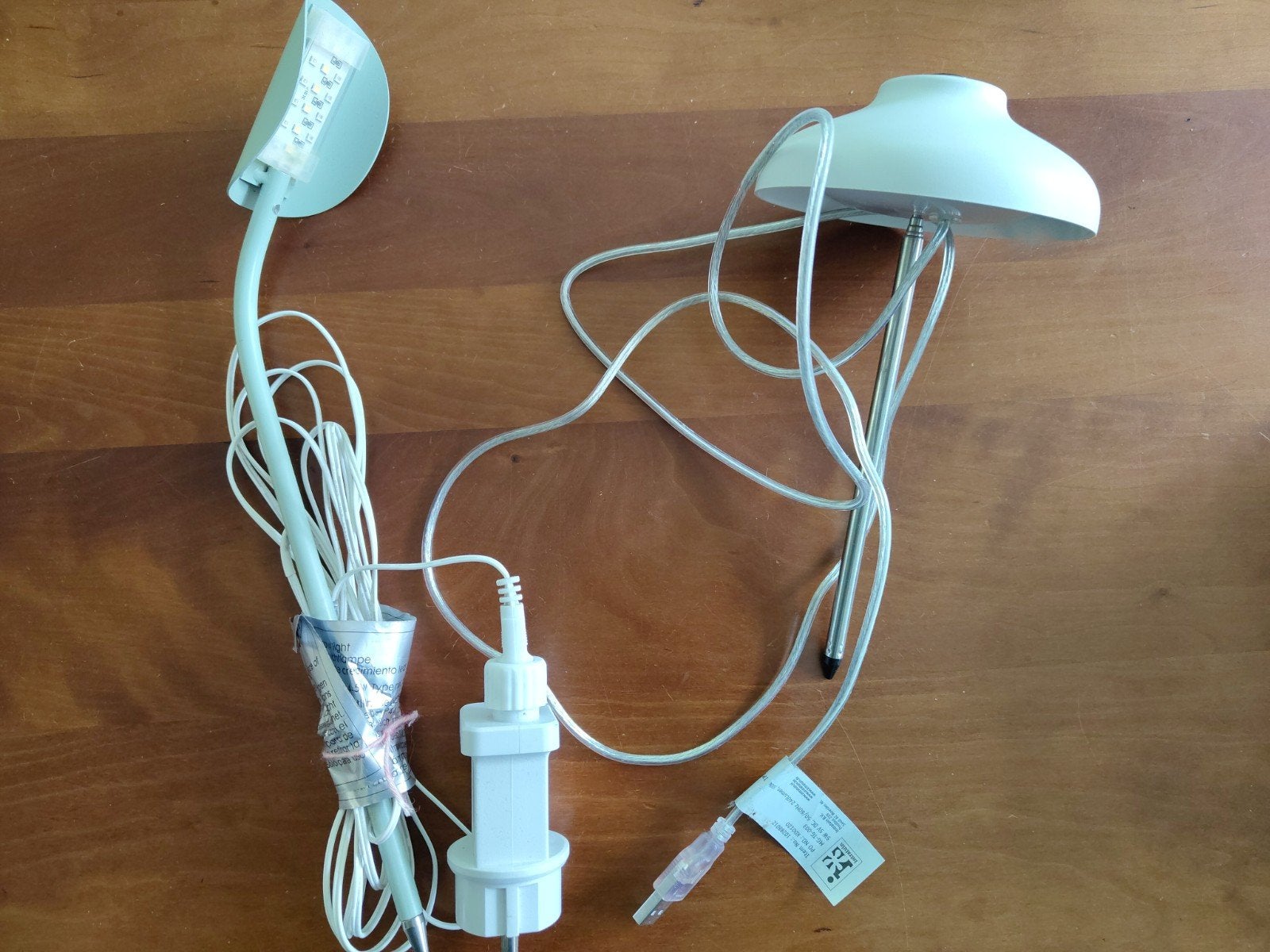 5 planten lampen, Ophalen