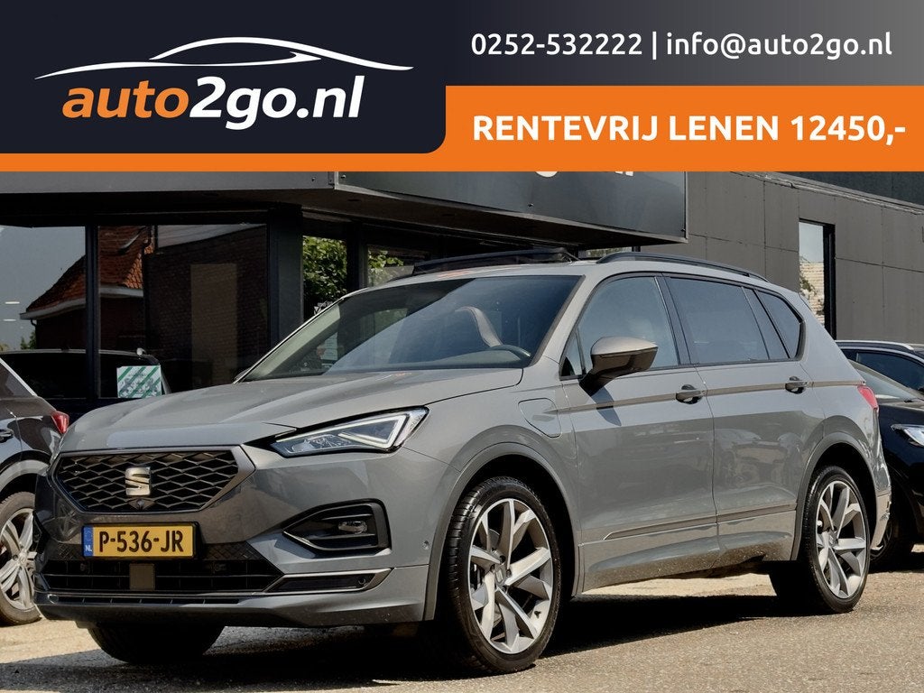 SEAT Tarraco 1.4 TSI FR e-Hybrid AUT6 PHEV PANODAK LEDER NAV, Auto's, Seat, Euro 6, 4 cilinders, Leder en Stof, 1395 cc