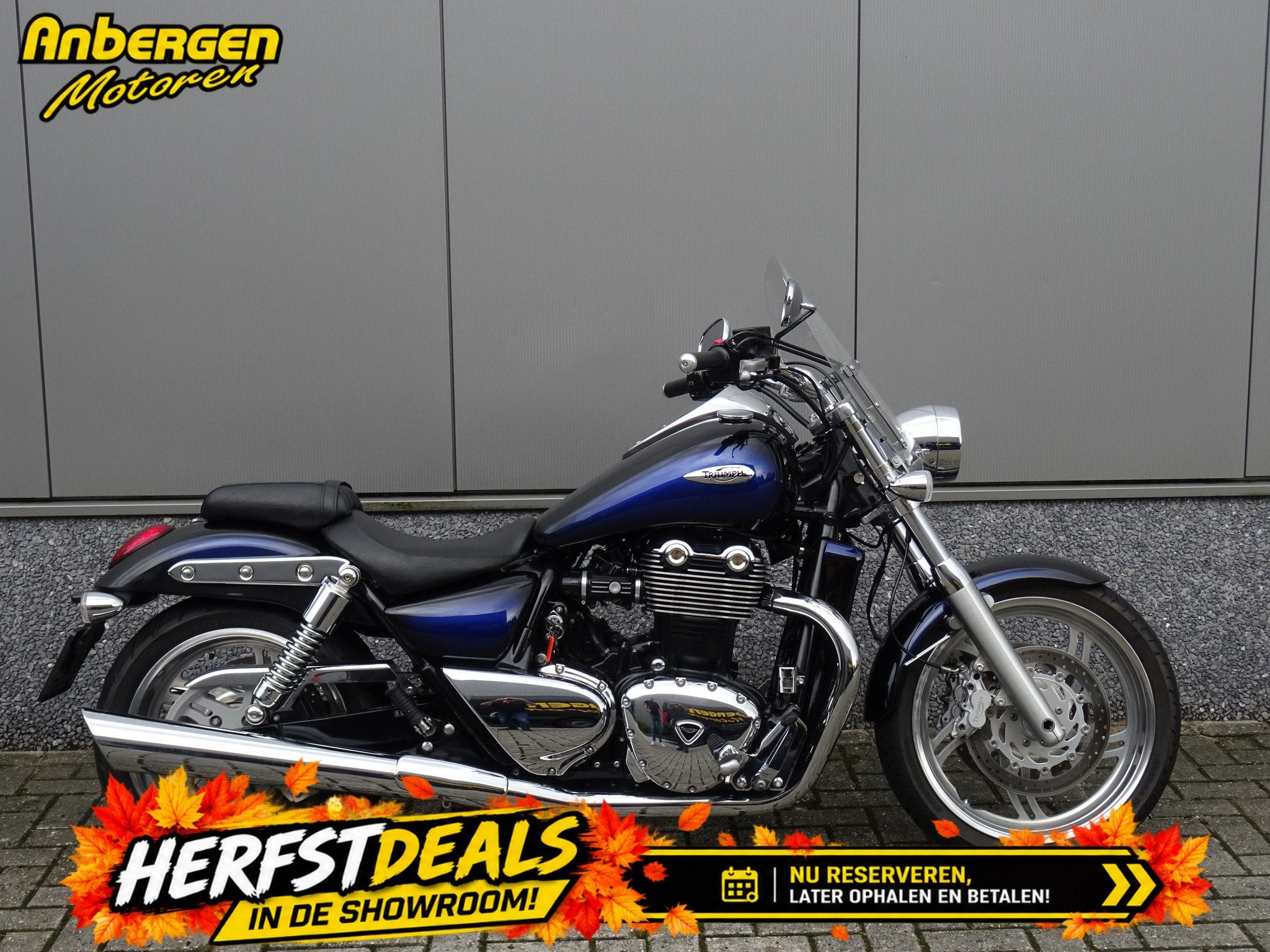 Triumph THUNDERBIRD 1700 ABS (bj 2010), Motoren, Chopper, 1700 cc, Gebruikt, Bedrijf