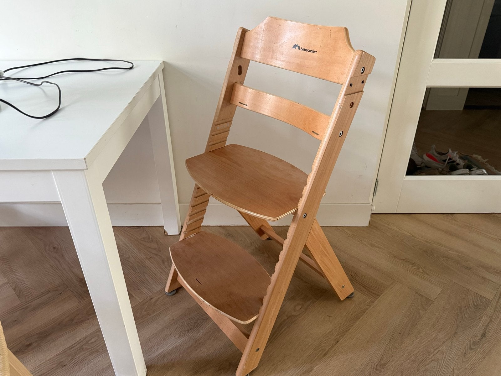 Meeegroeistoel Bebeconfort (x2), Ophalen of Verzenden, Gebruikt, Meegroeistoel, Aanschuifbaar