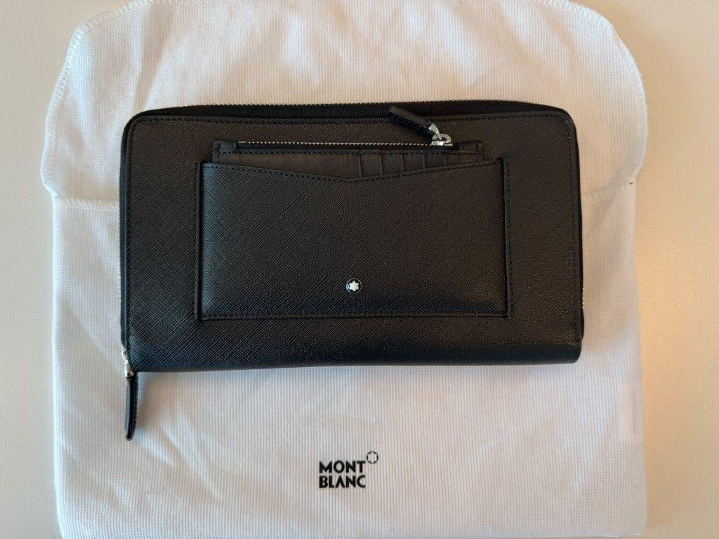 Montblanc Sartorial Wallet AllRound Zip Removable CardHolder, Overige merken, Zwart, Nieuw, Ophalen of Verzenden