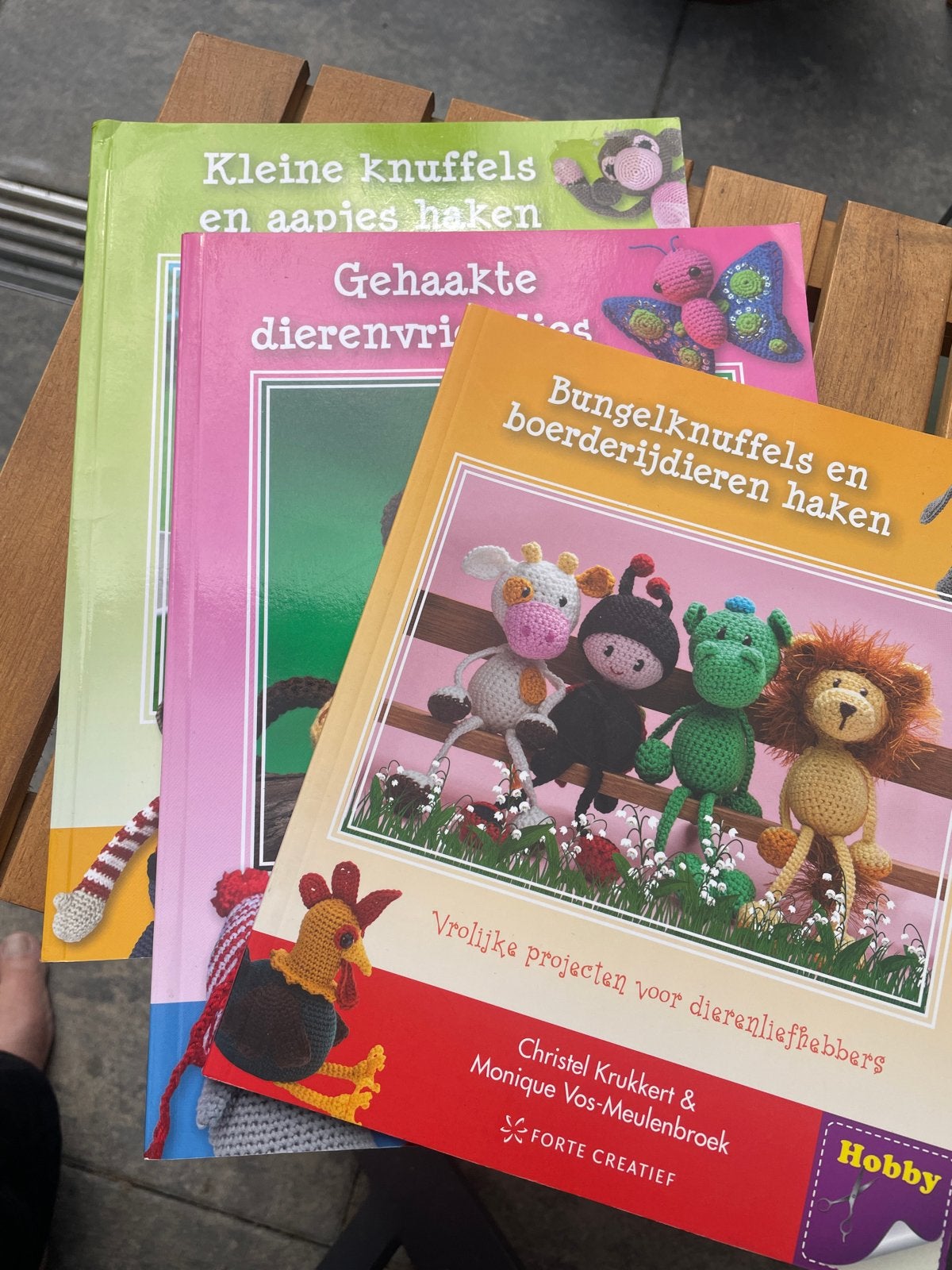 Christel Krukkert haakboeken: 3 voor 17,50 of 7,50 p/st, Ophalen of Verzenden, Gelezen, Breien en Haken