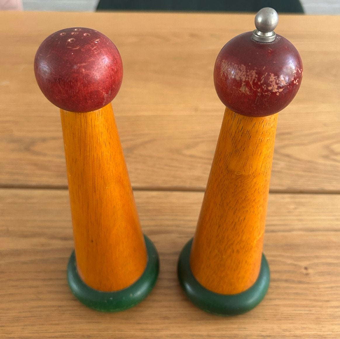 IKEA Monokel Memphis zout- en pepermolen, Hout, Ophalen of Verzenden, Meerkleurig, Overige merken