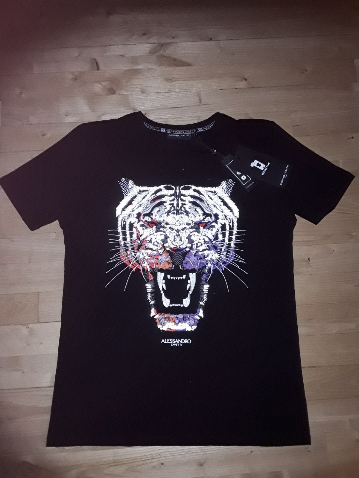Nieuw zwart Alessandro Zavetti t shirt mt S, Zwart, Nieuw, Alessandro Zavetti, Ophalen of Verzenden