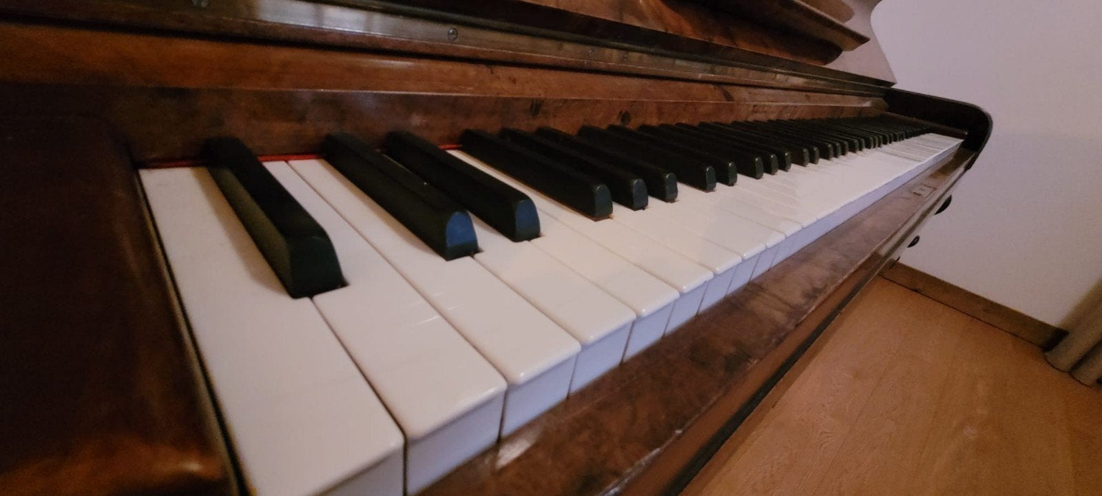 Antieke Richard Lipp & Sohn Piano - Prachtig Bruin, Ophalen, Gebruikt, Bruin, Piano