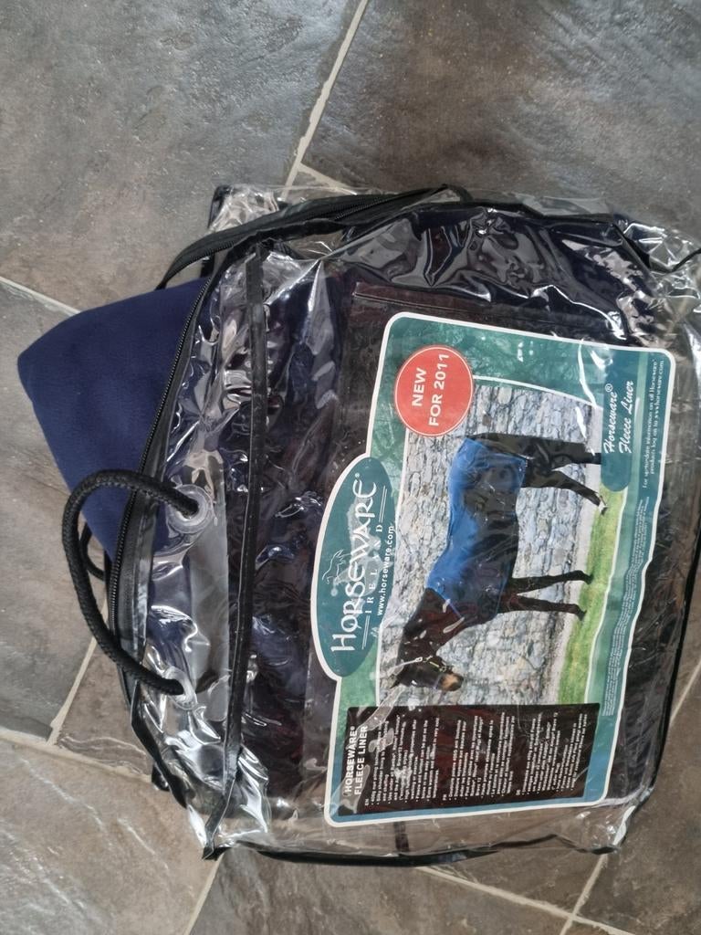 Nieuwe fleece deken van Horseware.maat 155, Dieren en Toebehoren, Paarden en Pony's | Dekens en Dekjes, Ophalen, Nieuw