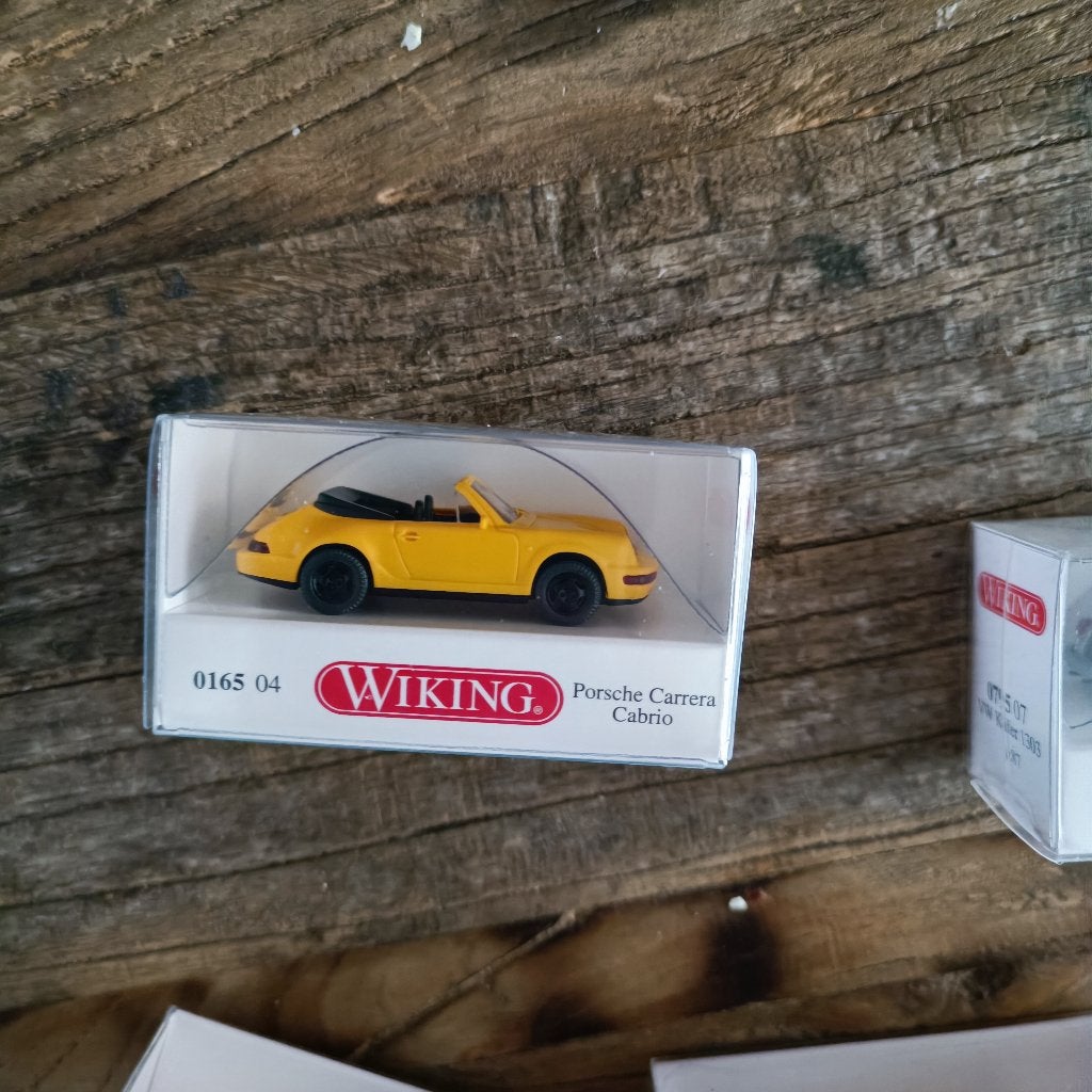 wiking porsche carrera cabrio 0165 04, Ophalen of Verzenden, Nieuw, Auto, Wiking