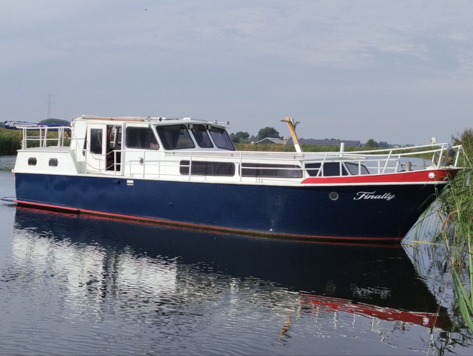kruizer 10,70 mtr 6/7 slaapplaatsen/boegschroef/buiten bestu, Gebruikt, 11 m, Binnenboordmotor, Diesel