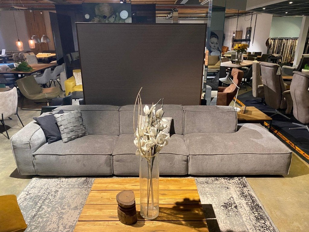 Square elementenbank Easy Sofa eenmalig €849,-, Ophalen, Rechte bank, Stof, Vierpersoons of meer