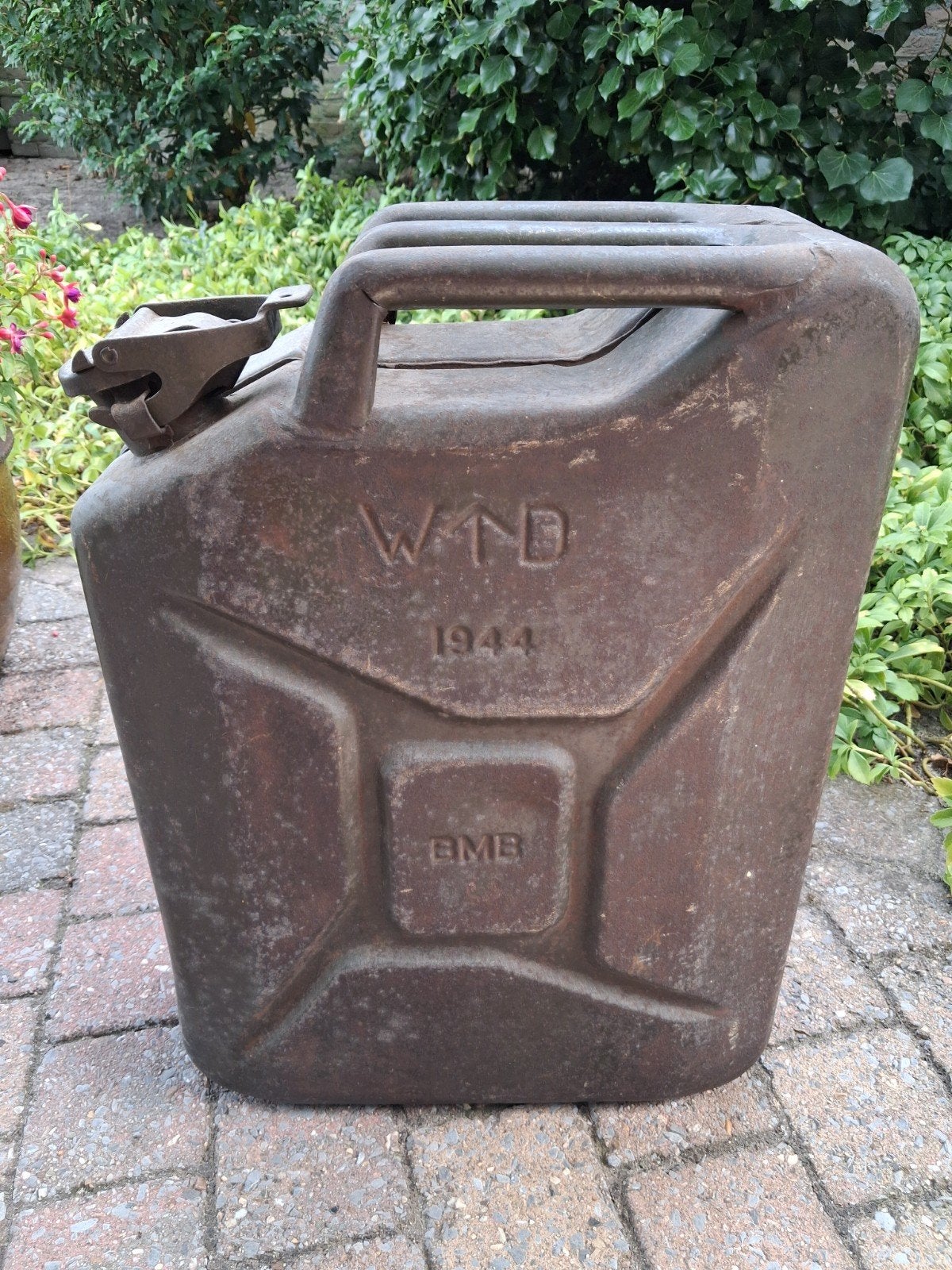 Leger jerrycan van 20 liter uit 1944, Verzamelen, Militaria | Algemeen, Ophalen of Verzenden, Landmacht