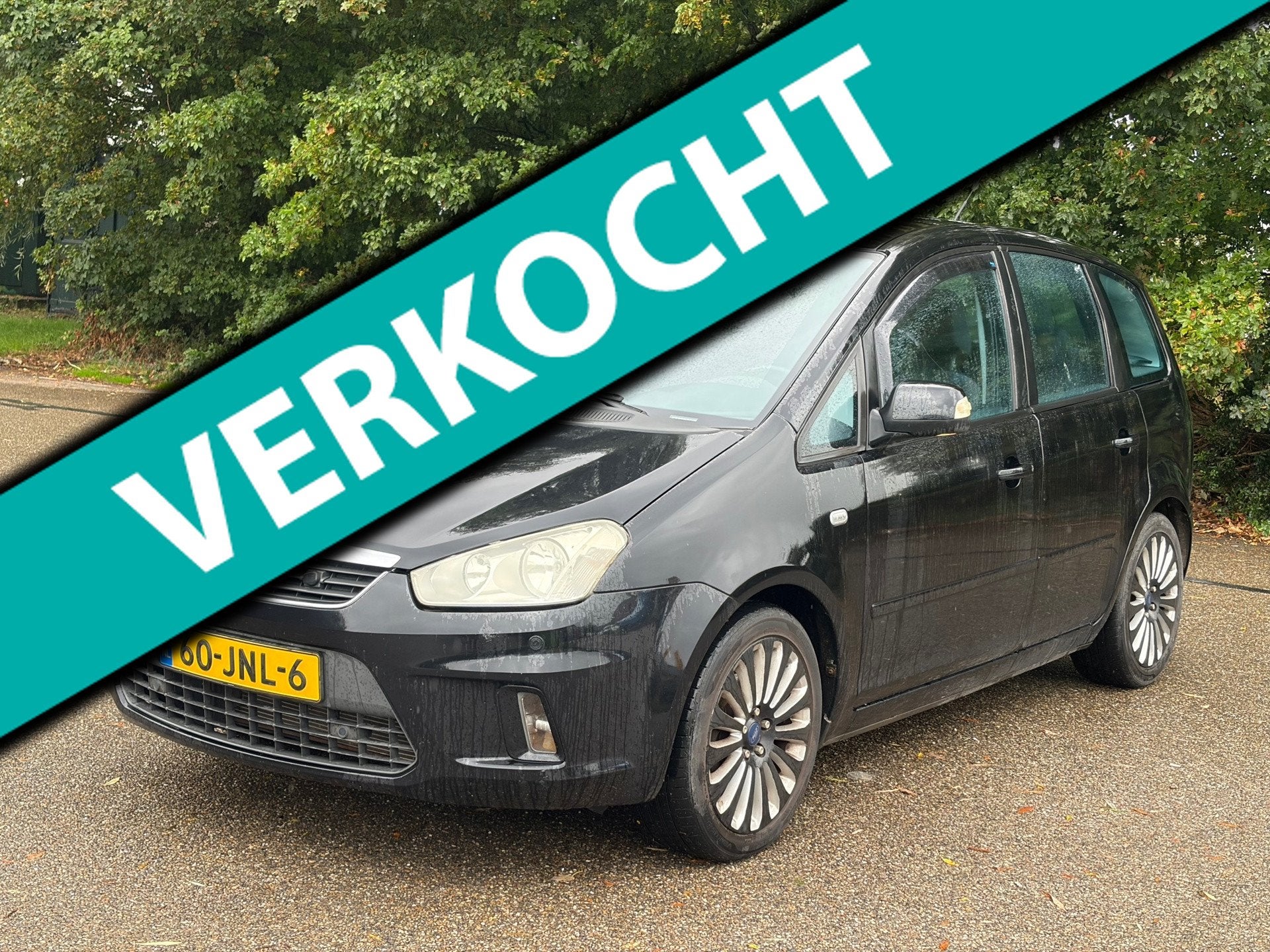 Ford C-Max 1.8-16V Titanium Flexifuel Airco! Navi! PDC! 2009, Auto's, Voorwielaandrijving, 125 pk, Gebruikt, 4 cilinders