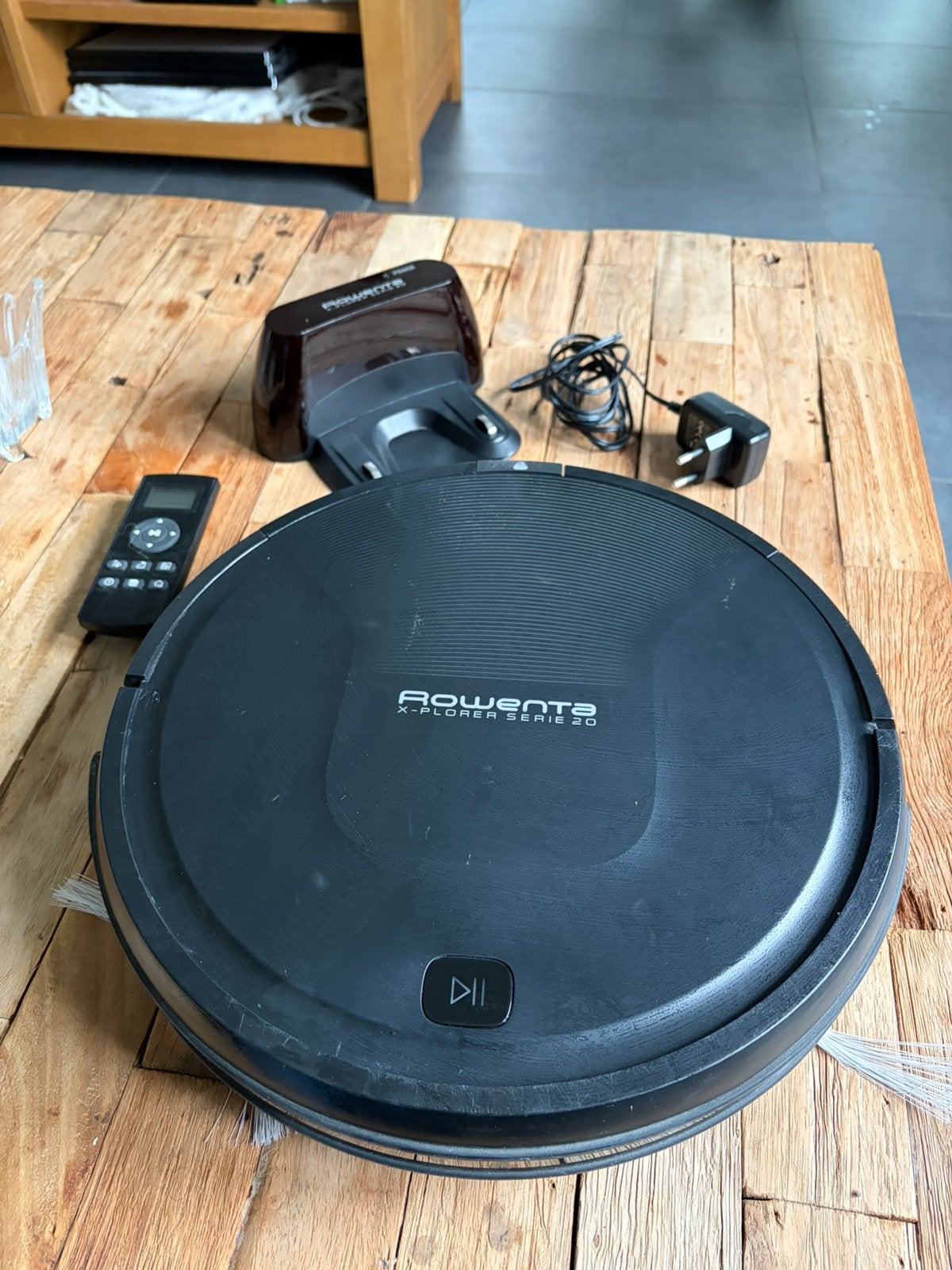 Rowenta Explorer 20 Robotstofzuiger, Witgoed en Apparatuur, Rowenta, Gebruikt, Inclusief accessoires, Ophalen of Verzenden