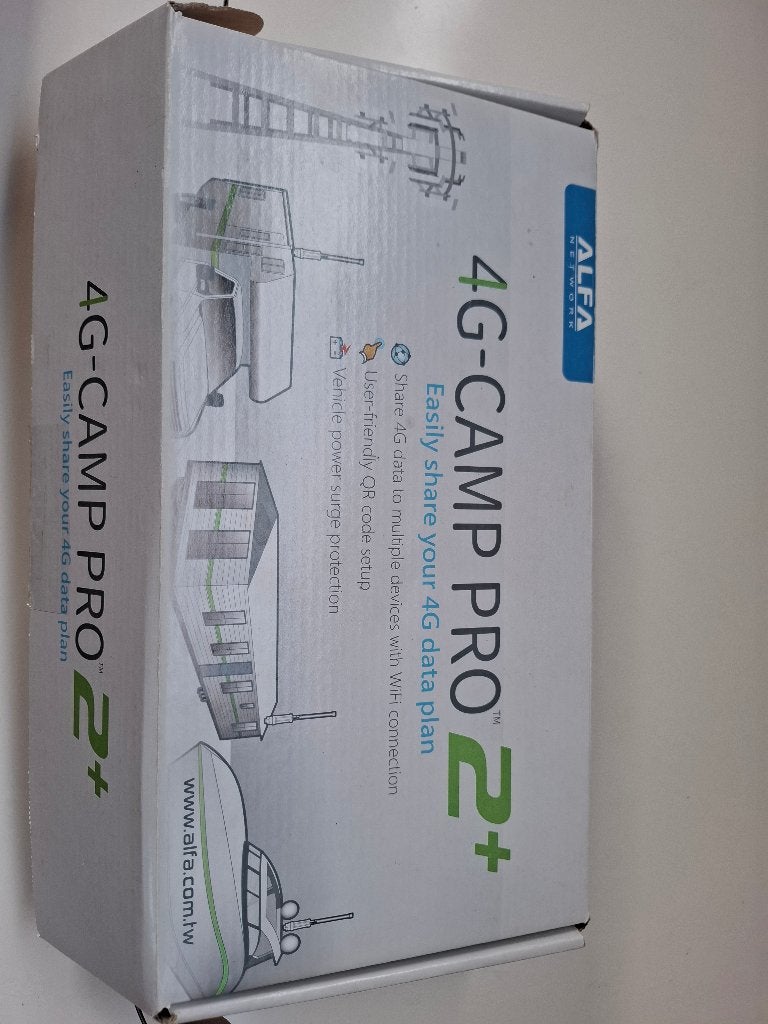 4G-CAMP PRO 2+, Verzenden, Zo goed als nieuw, Zender en Ontvanger
