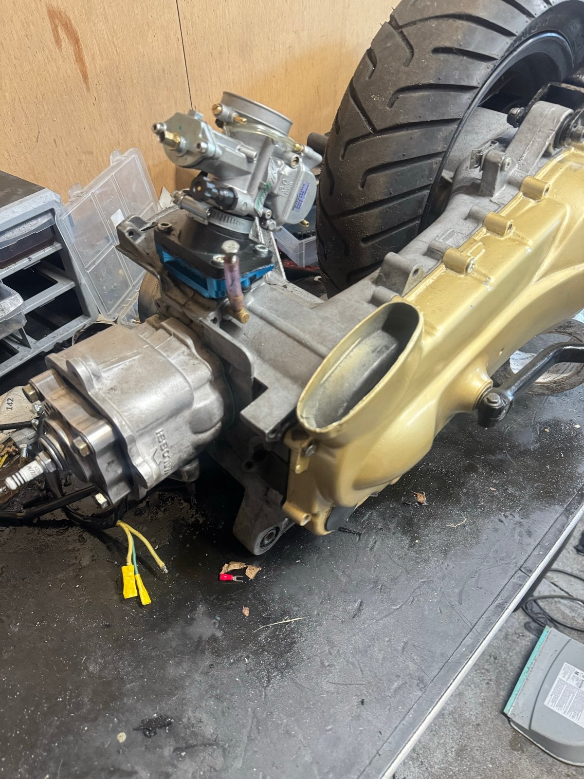 Piaggio Hexagon 172cc 2t blok - Gereviseerd & Nieuw, Fietsen en Brommers, Brommeronderdelen | Scooters, Ophalen of Verzenden, Gebruikt