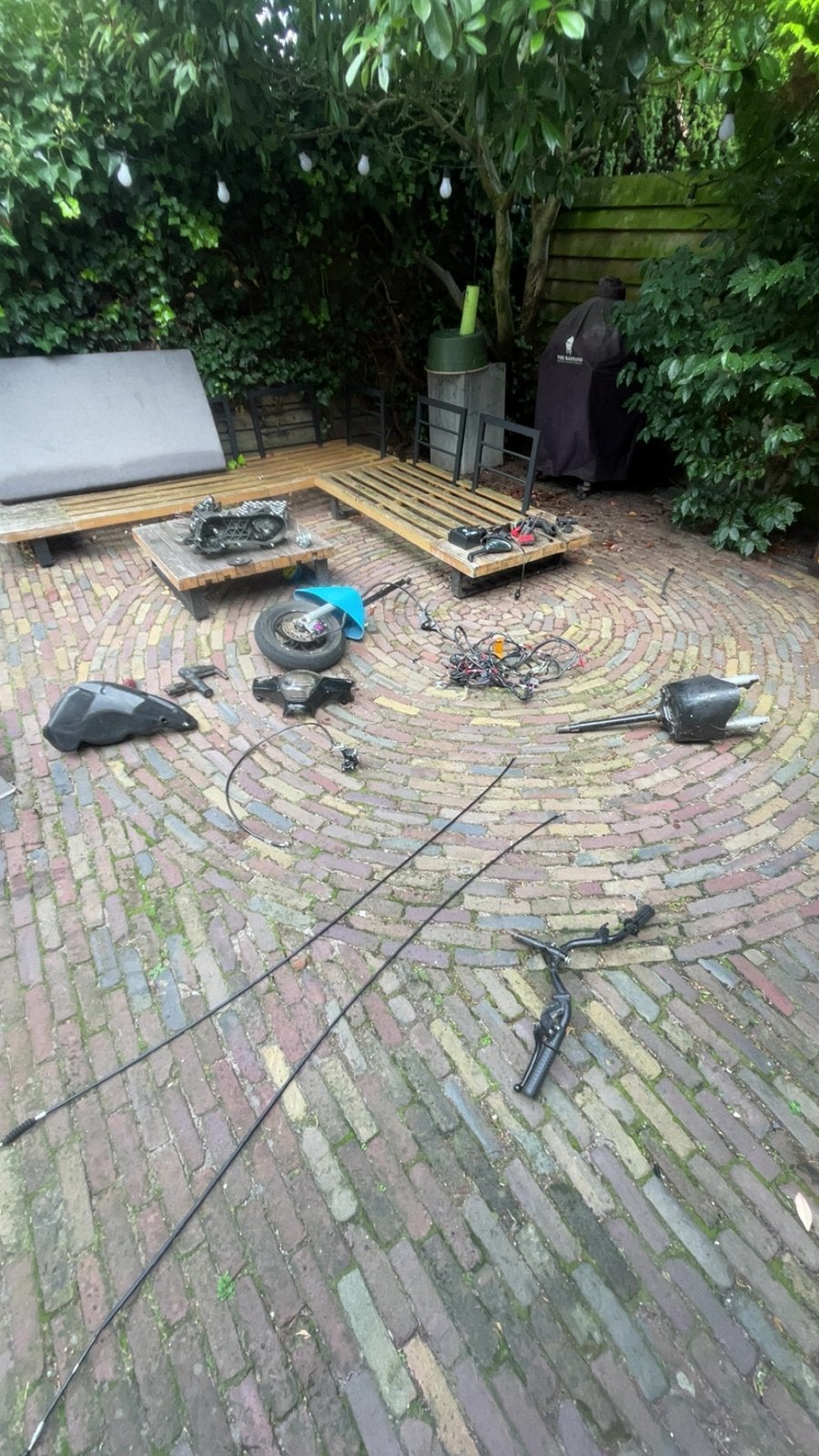 Piaggio zip onderdelen, Ophalen, Zo goed als nieuw, Overige materialen