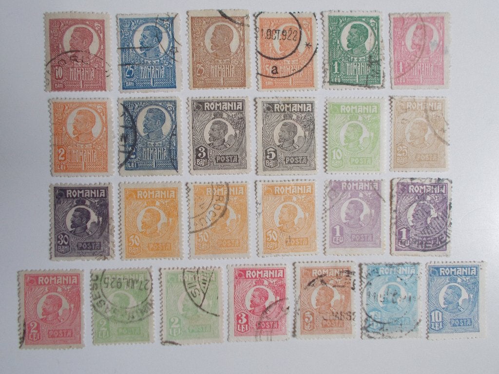 Roemenië, Groep Antieke Postzegels., Postzegels en Munten, Ophalen, Buitenland