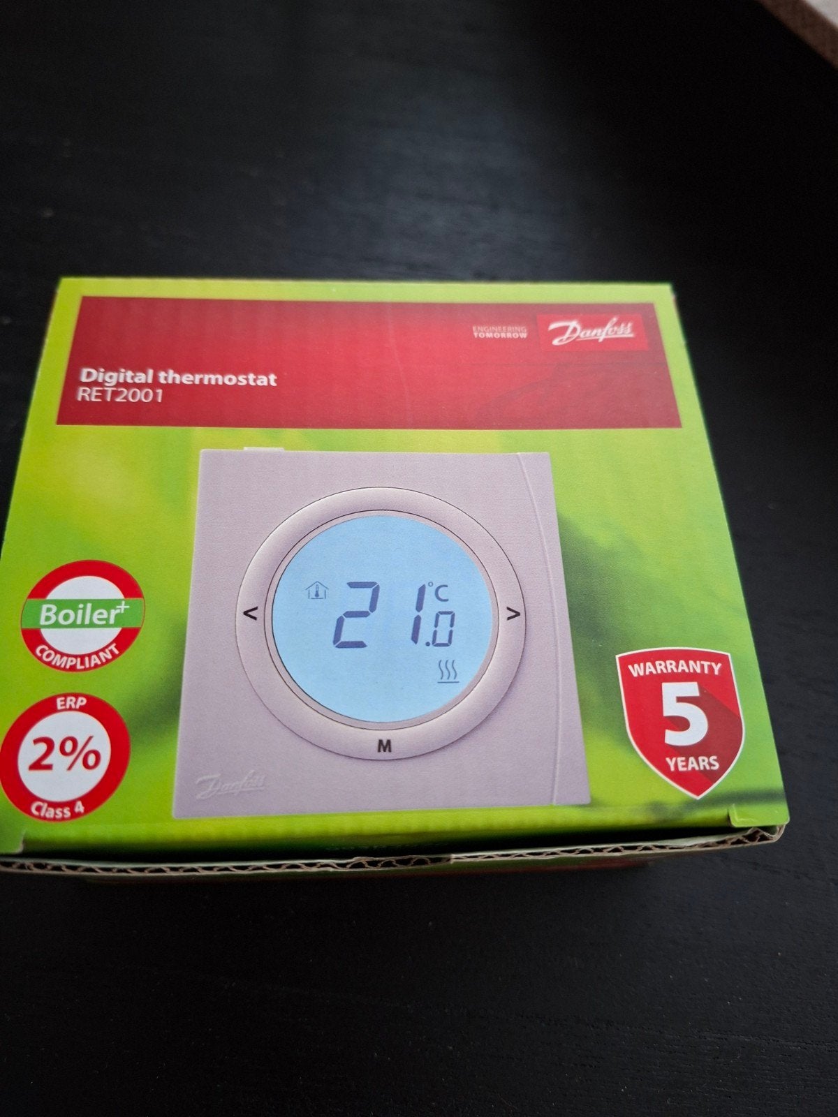 Danfoss RET2001 Digitale Kamerthermostaat - Nieuw in Doos, Ophalen of Verzenden, Nieuw
