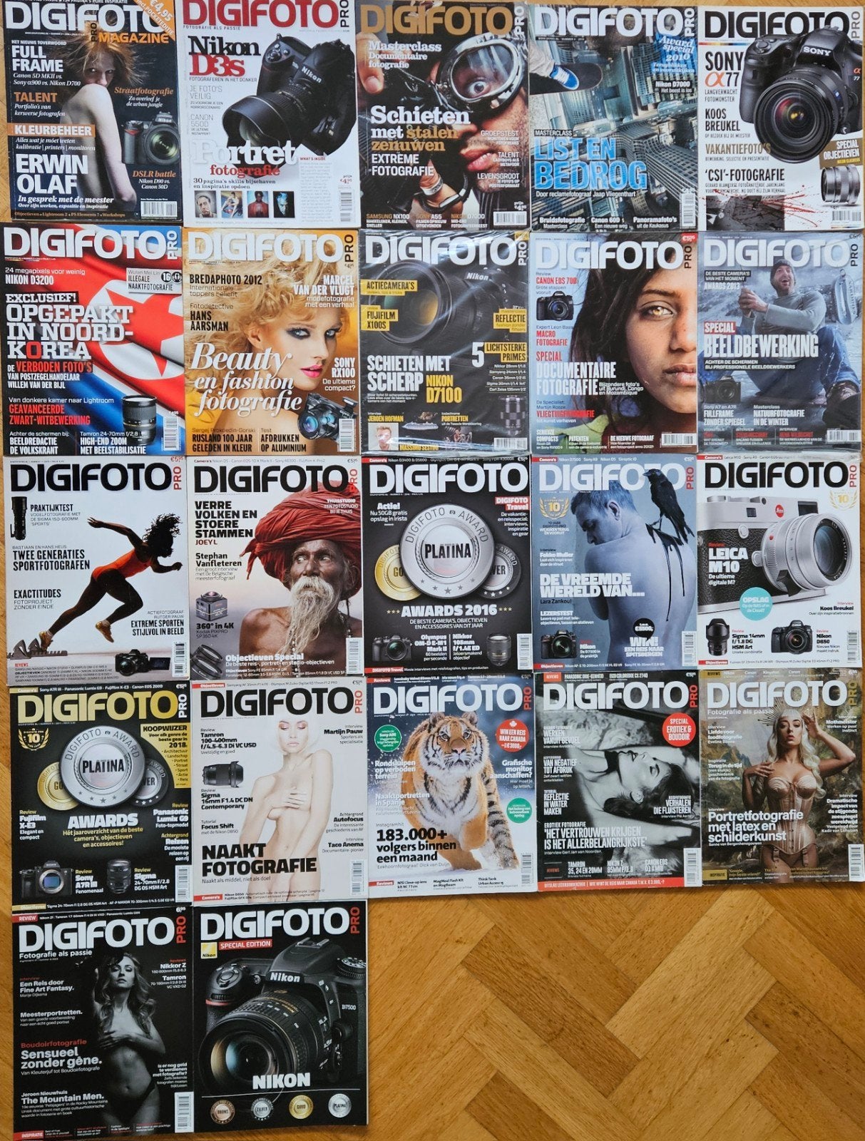 DIGIFOTO Pro Magazine Collectie (22 nummers + Special), Ophalen, Gelezen
