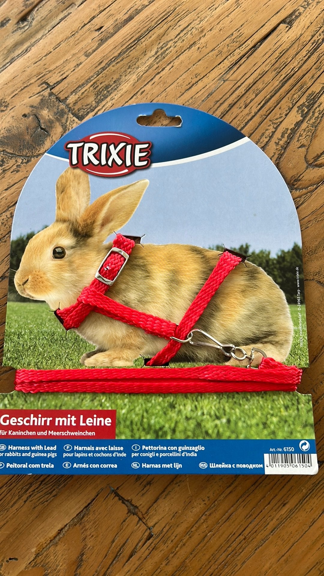 Trixie Konijn harnas met lijn, Ophalen of Verzenden, Nieuw, Overige typen