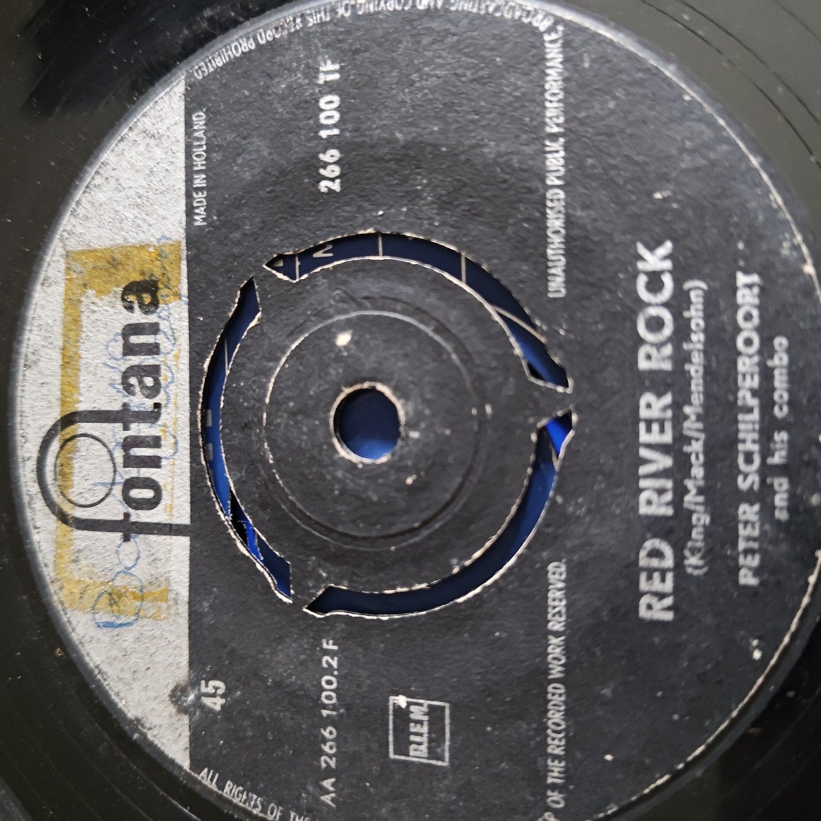 Peter Schilperoort and  combo - Red River Rock / Morgen, Gebruikt, Overige genres, 7 inch, Ophalen of Verzenden
