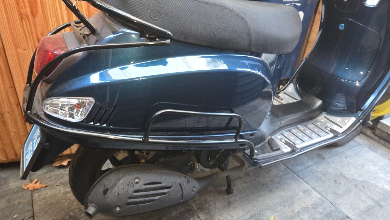 Riya RY50QT Scooter - Blauw, Valbeveiliging, alarm 2017, Ophalen, Gebruikt, Riya, Benzine