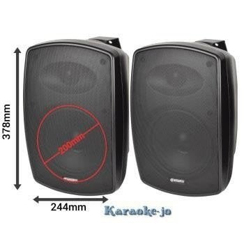 DAP EVO 8 - passieve 8-inch buiten speakers Zwart