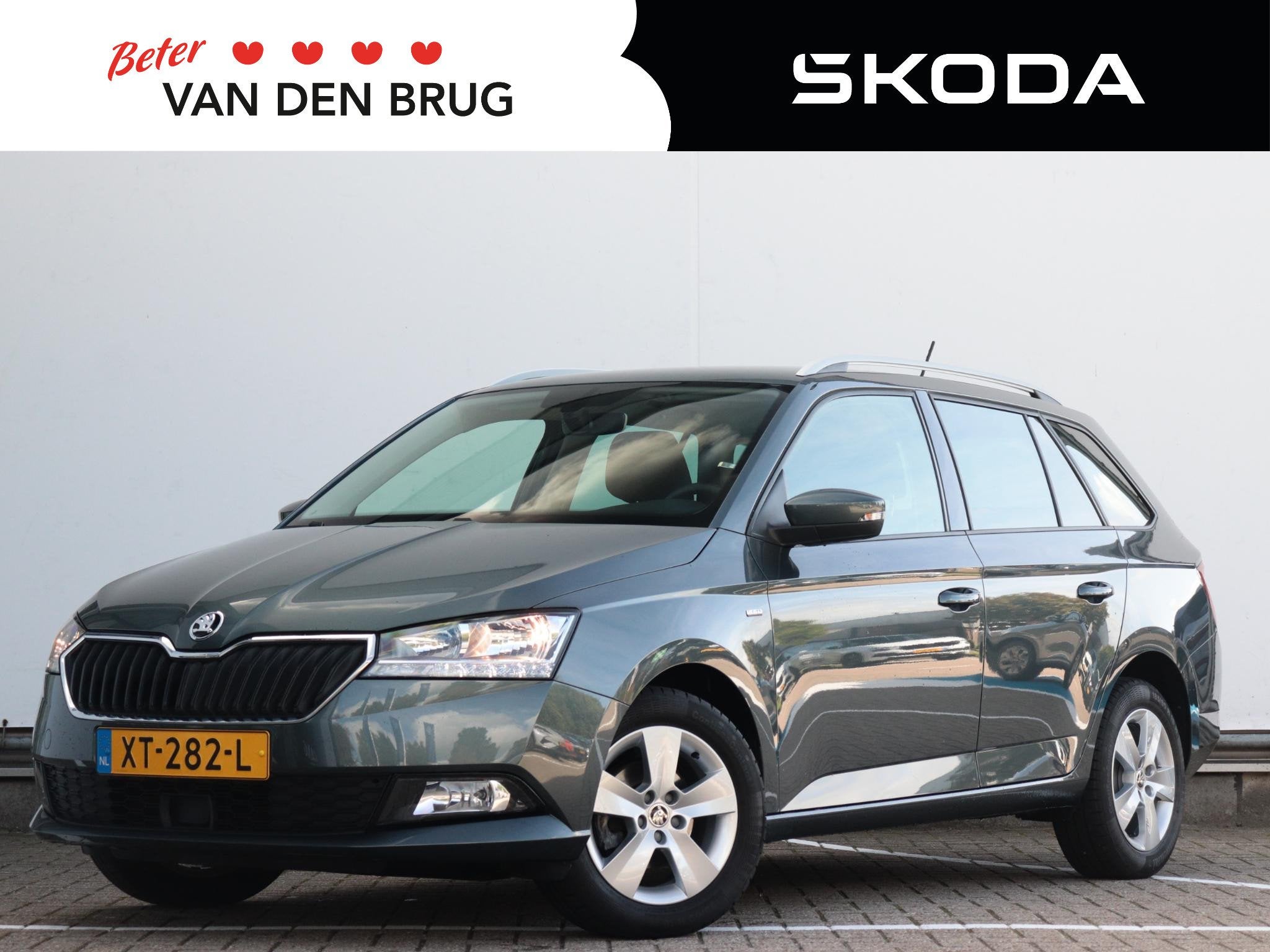 Skoda Fabia Combi 1.0 TSI Clever | Apple carplay / Android a, Auto's, Voorwielaandrijving, Stof, Gebruikt, Euro 6
