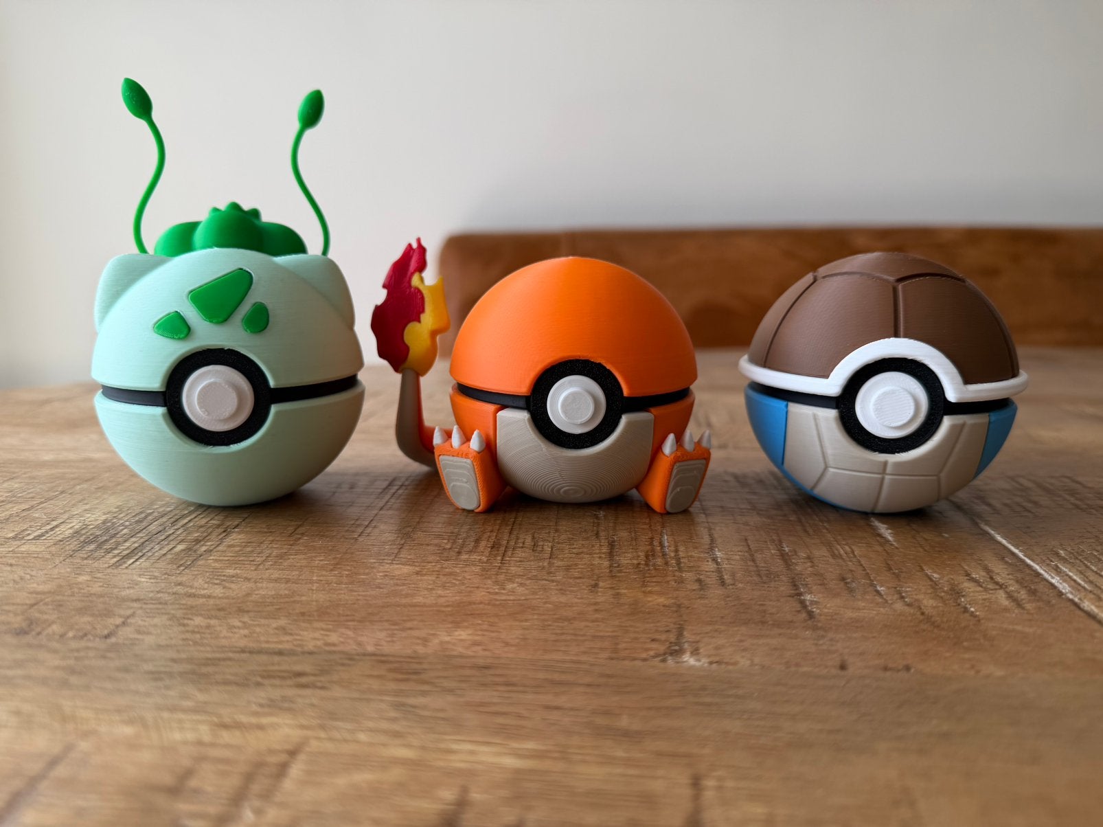 Bulbasaur Charmander Squirtle pokeball set #pokemon, Ophalen of Verzenden, Nieuw