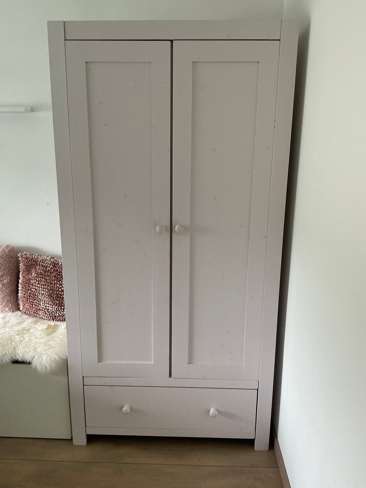 Kledingkast, Huis en Inrichting, Ophalen, Gebruikt, 100 tot 150 cm, Met lade(s)