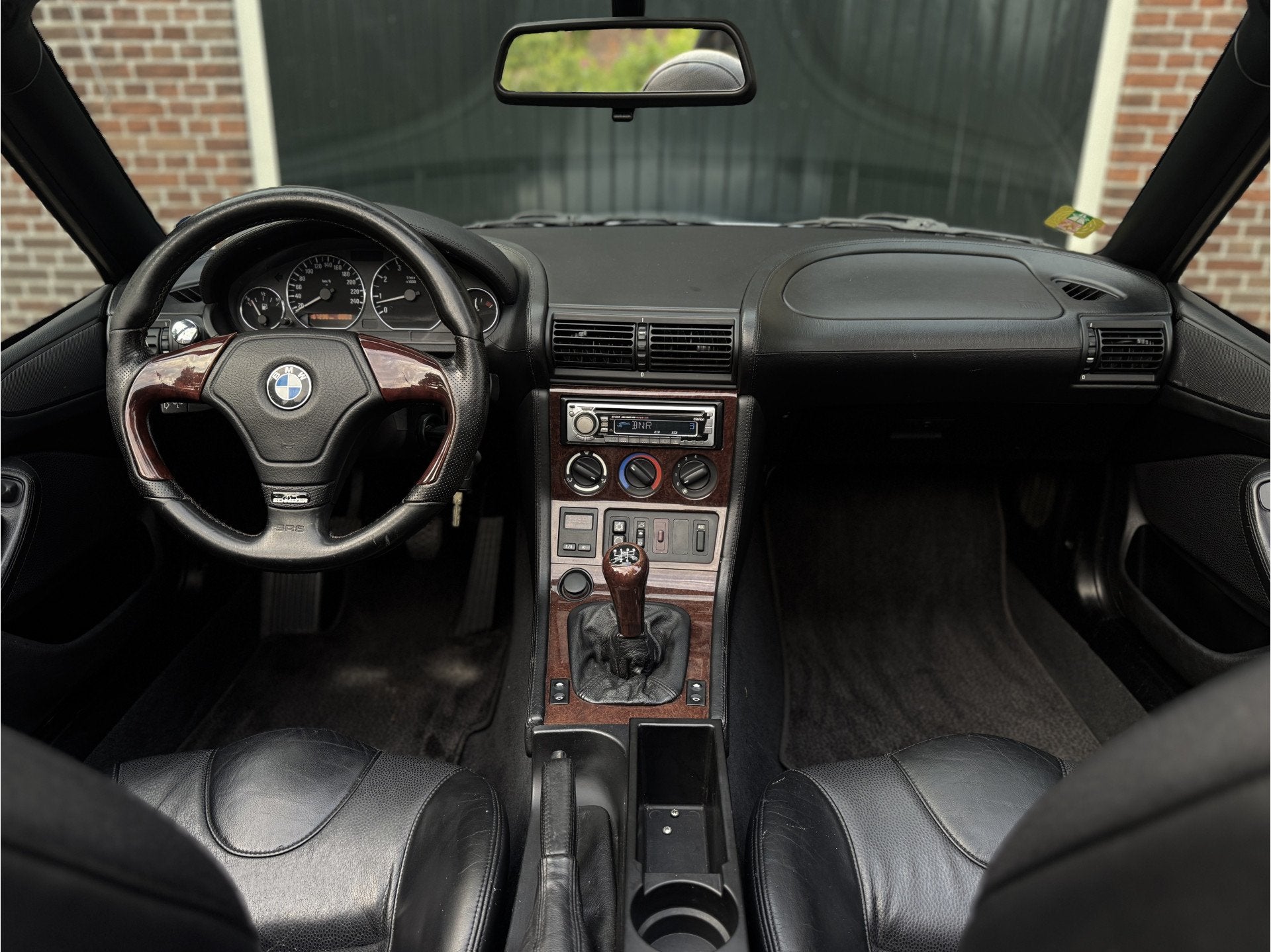 BMW Z3 Roadster 2.8 Widebody AC Schnitzer l Sportstoelen l E, Auto's, Oldtimers, Achterwielaandrijving, Zwart, 192 pk, Cabriolet