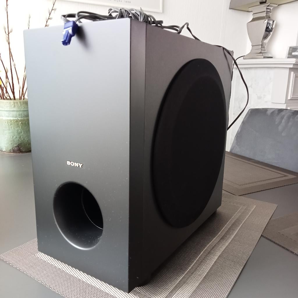 Nette Sony subwoofer box met originele Sony stekker