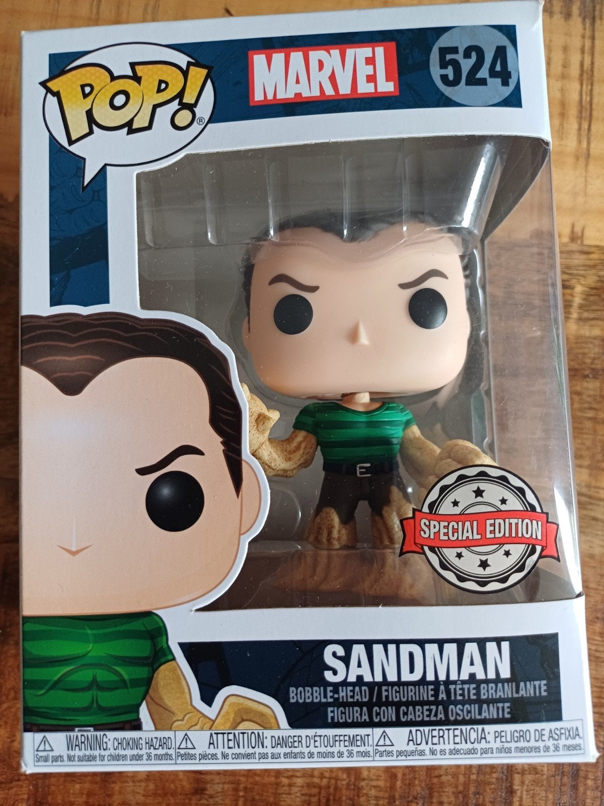 Funko POP! Marvel Sandman #524 Special Edition, Ophalen of Verzenden, Nieuw