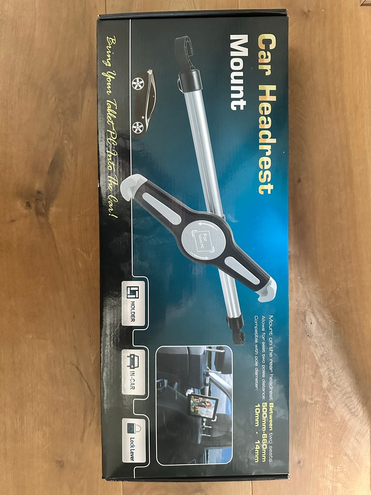Auto Hoofdsteun Houder voor Tablet, Ophalen, Nieuw