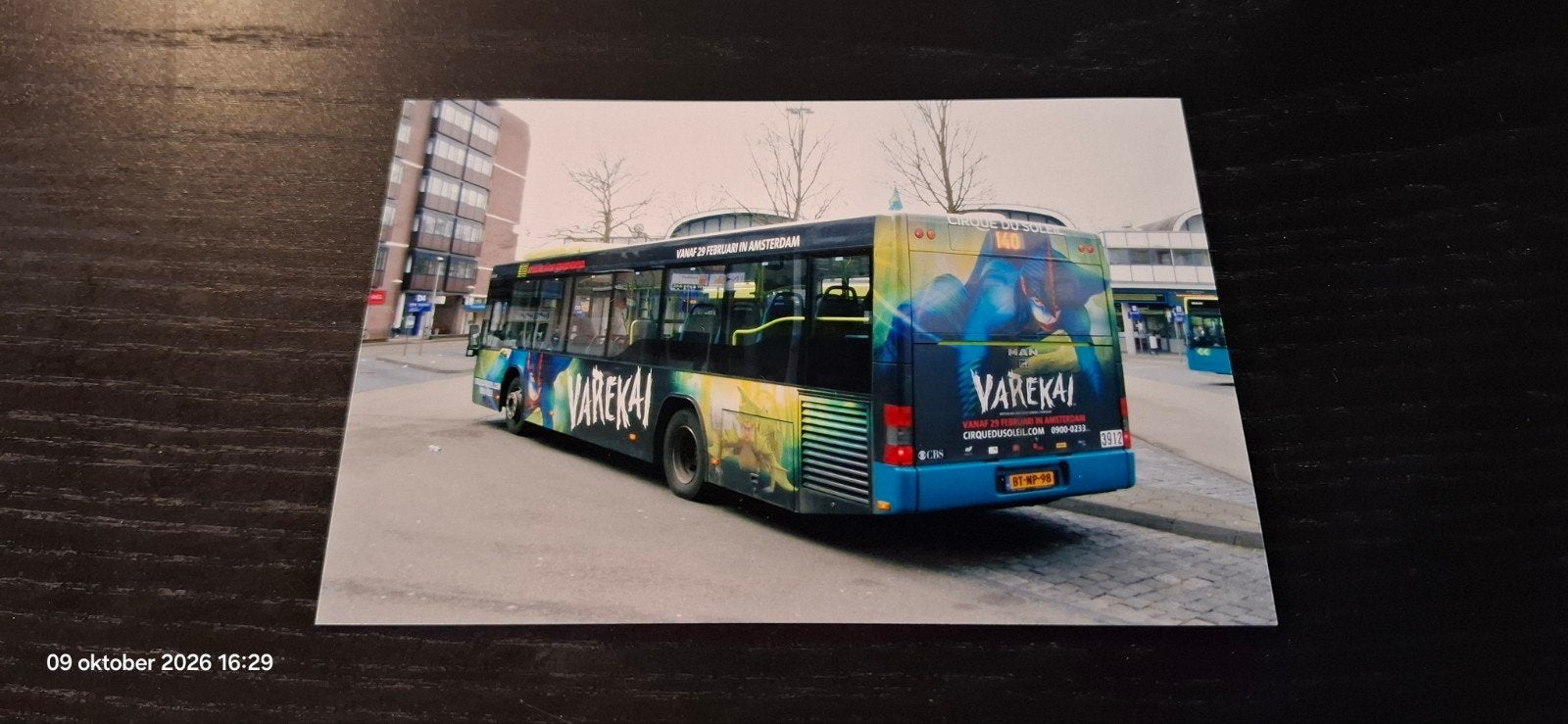Bus foto Connexxion 3912 - Haarlem, Verzamelen, Ophalen of Verzenden
