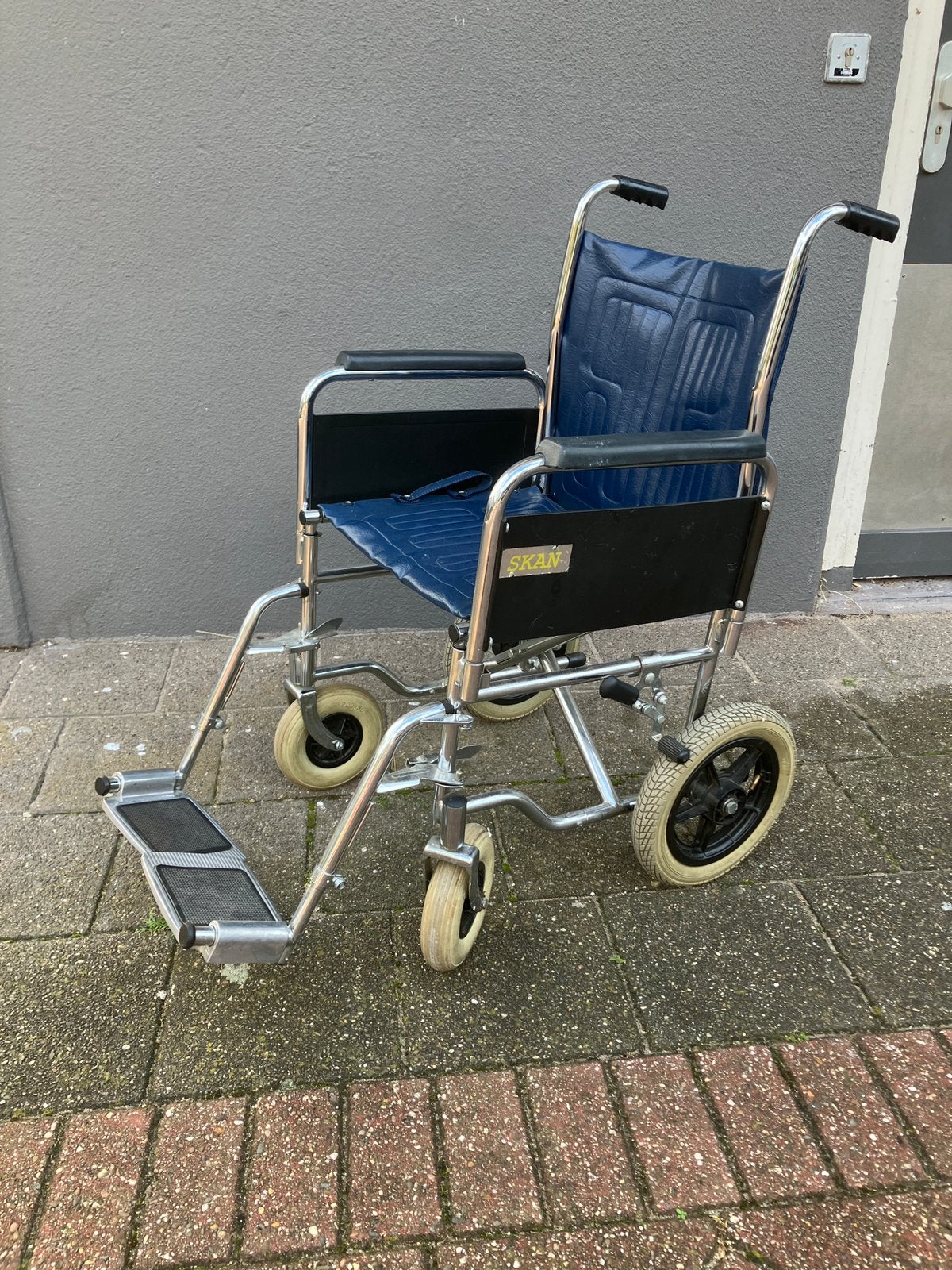 Rolstoel, Ophalen, Inklapbaar, Gebruikt, Duwrolstoel