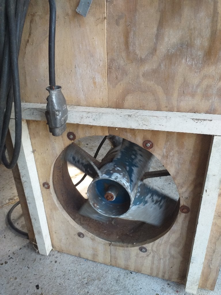 muurventilator, Doe-het-zelf en Verbouw, Ophalen, Gebruikt, Ventilator