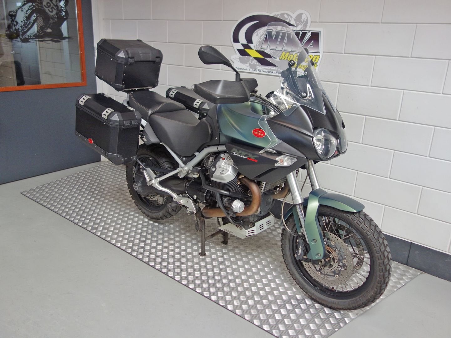 MOTO GUZZI STELVIO NTX, Motoren, Motoren | Moto Guzzi, 2 cilinders, Motorrijbewijs A, Bedrijf, Meer dan 35 kW
