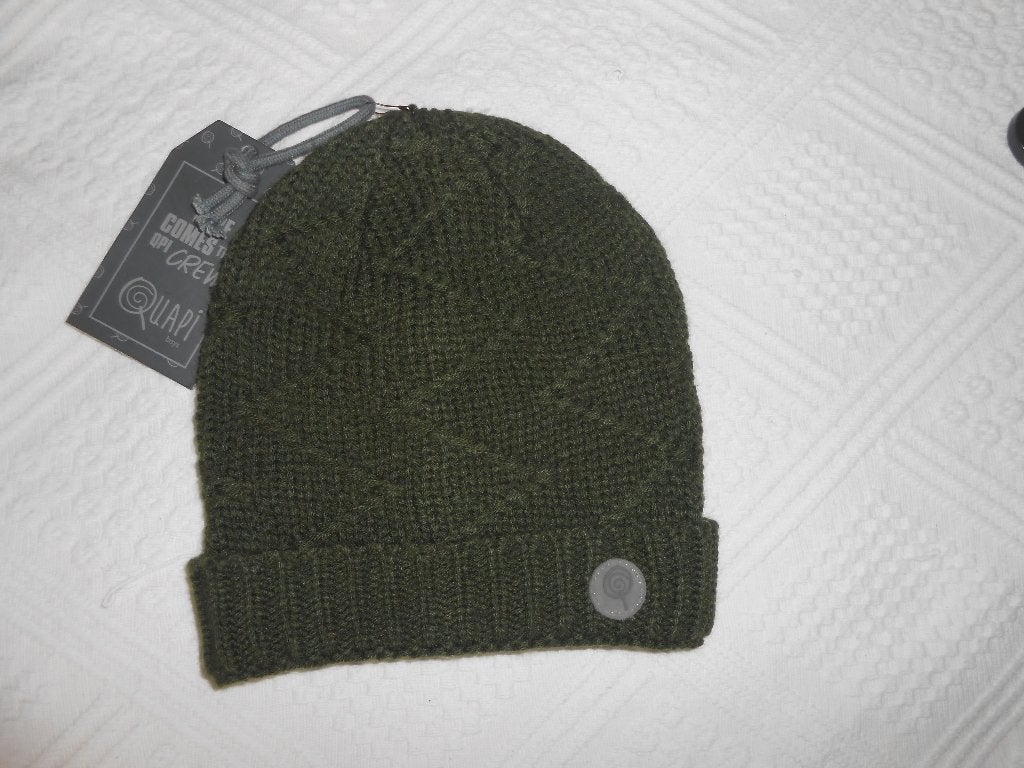 Nieuwe muts van Quapi army groen maat 1 (92 t/m 110/116), Kinderen en Baby's, 110 t/m 116, Nieuw, Ophalen of Verzenden, Jongen