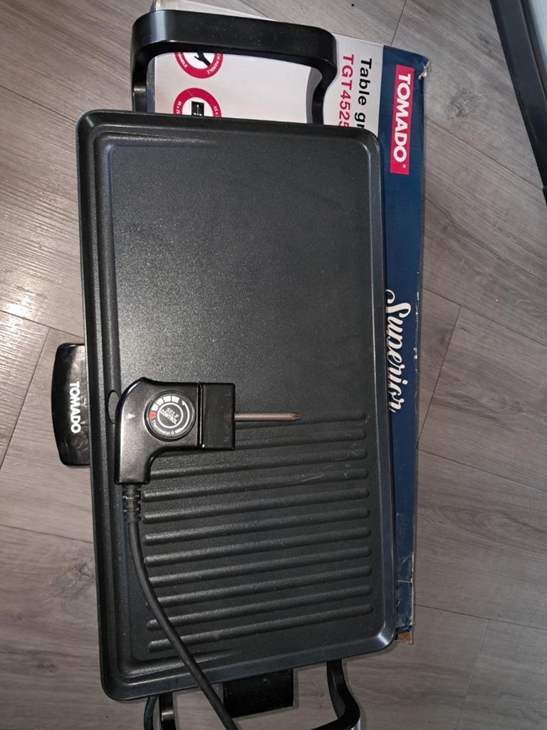 Bakplaat/ grillplaat Tomado, Witgoed en Apparatuur, Ophalen of Verzenden, Zo goed als nieuw
