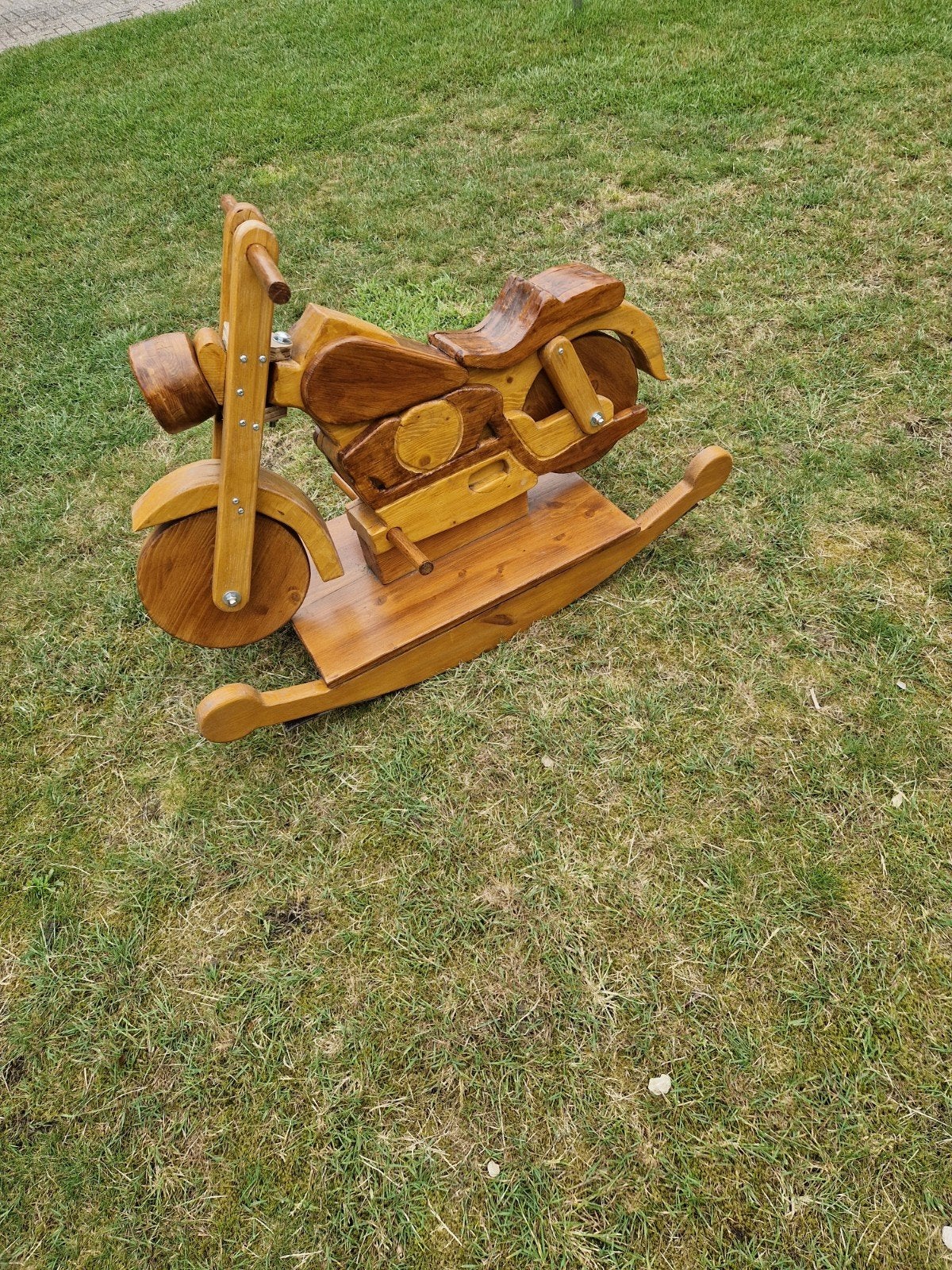 Houten schommelmotor - Handgemaakt speelgoed, Ophalen of Verzenden