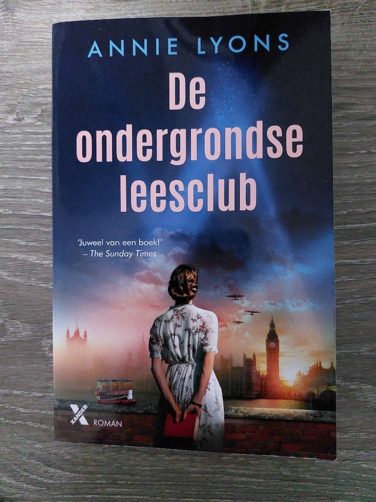 Annie Lyons -De ondergrondse leesclub -2023 -2e Wereldoorlog, Ophalen of Verzenden, Zo goed als nieuw