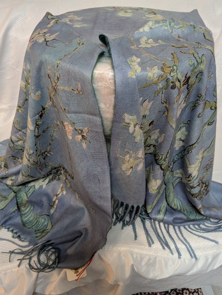Caracciolo kasjmier en wol sjaal, Kleding | Dames, Mutsen, Sjaals en Handschoenen, Maat 46/48 (XL) of groter, Nieuw, Ophalen of Verzenden