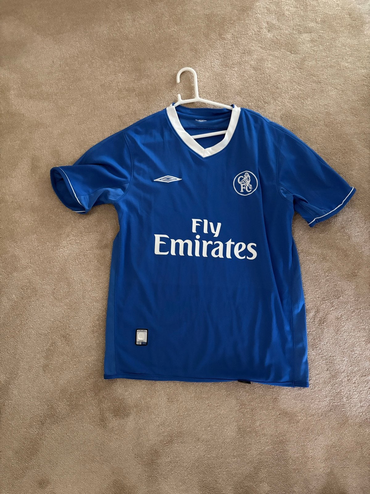 Retro Chelsea shirt Arjen Robben - Maat L, Maat 52/54 (L), Blauw, Ophalen of Verzenden, Zo goed als nieuw
