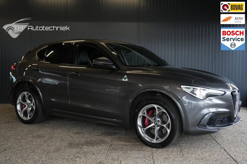 Alfa Romeo Stelvio 2.9 V6 AWD Quadrifoglio, Auto's, Alfa Romeo, Automaat, Gebruikt, 510 pk, Met garantie (alle)
