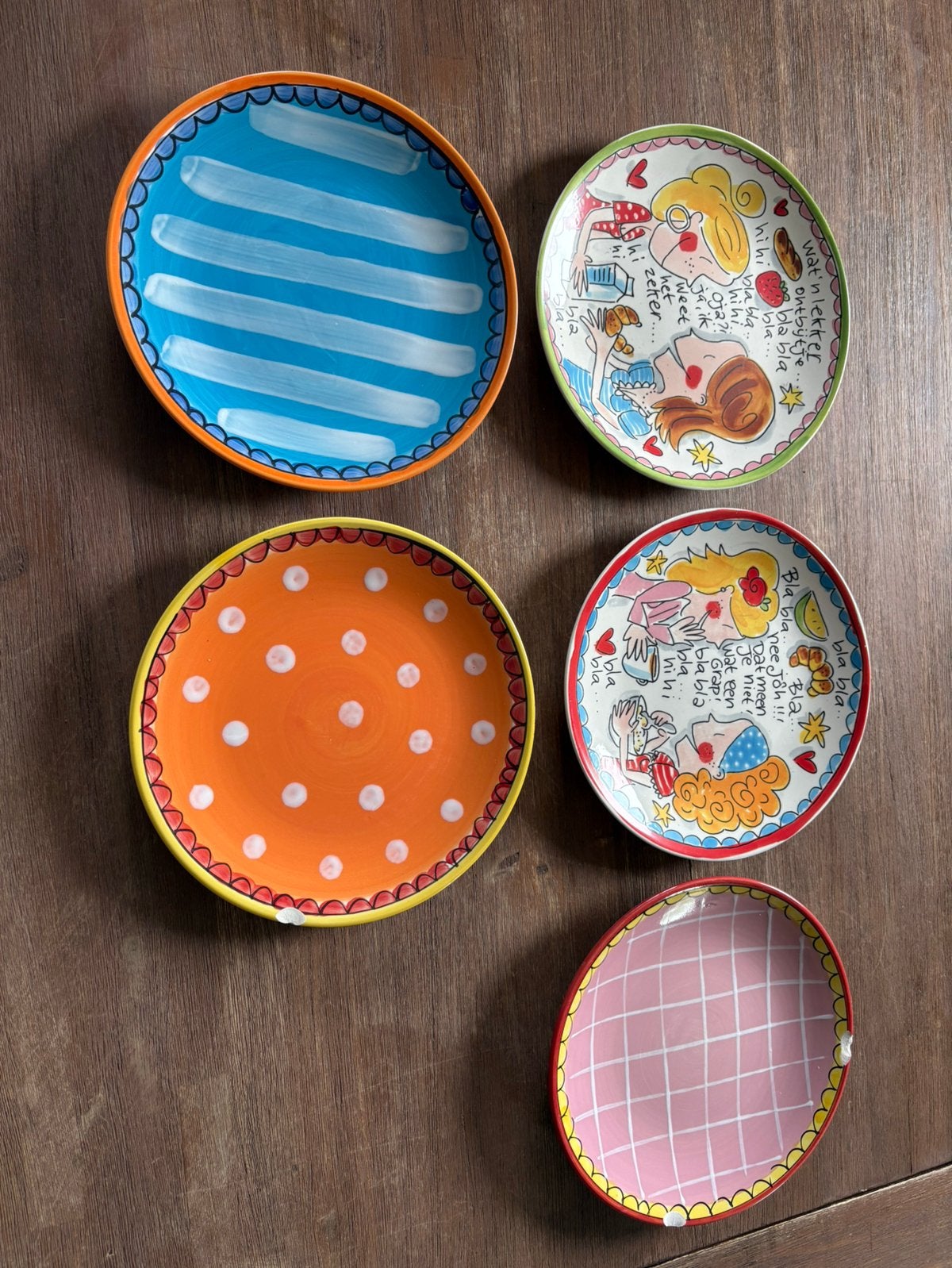 Servies Blond Amsterdam, Ophalen, Gebruikt